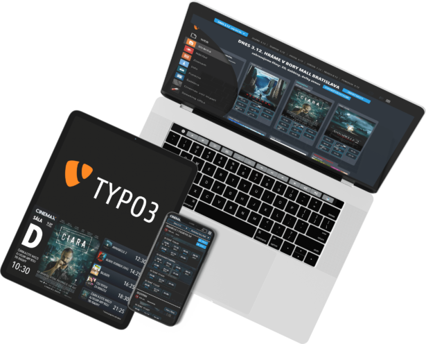 Tvorba web stránky cinemax